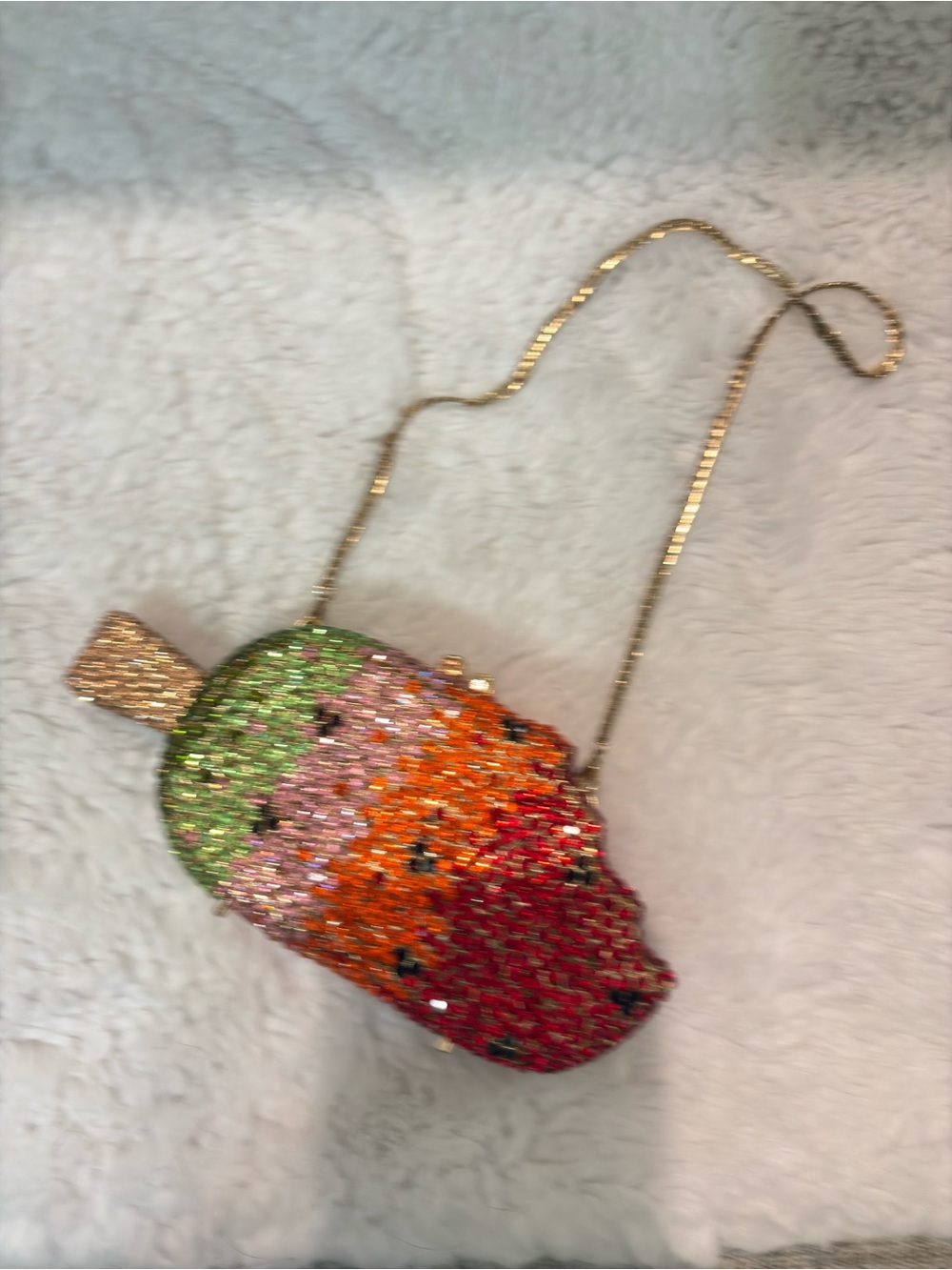 Crystal-Embellished Multicolor Ice Cream Pop Crossbody Bag - Unbranded - Picture 4 of 6